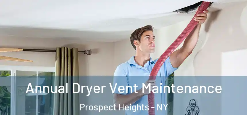  Annual Dryer Vent Maintenance Prospect Heights - NY