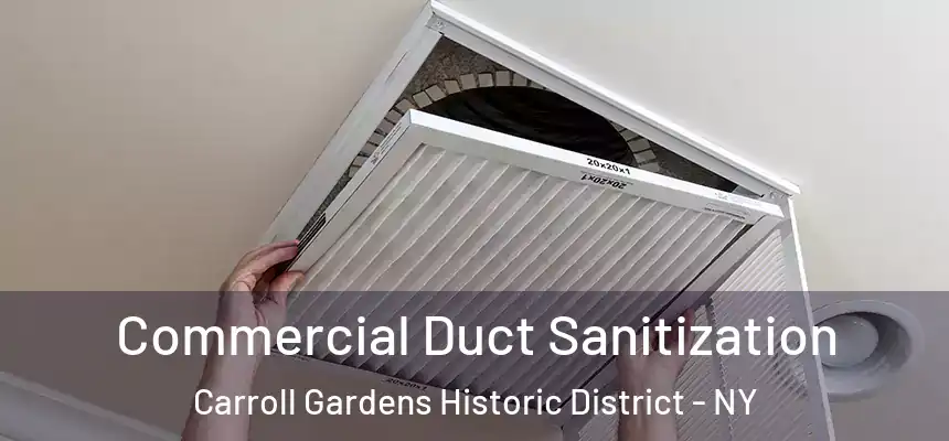  Commercial Duct Sanitization Carroll Gardens Historic District - NY