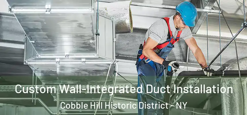  Custom Wall-Integrated Duct Installation Cobble Hill Historic District - NY