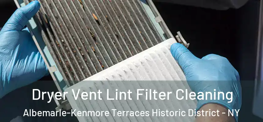 Dryer Vent Lint Filter Cleaning Albemarle-Kenmore Terraces Historic District - NY
