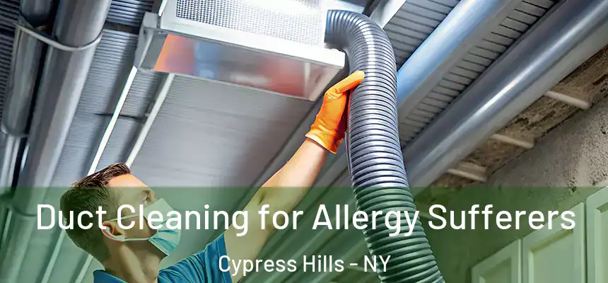  Duct Cleaning for Allergy Sufferers Cypress Hills - NY