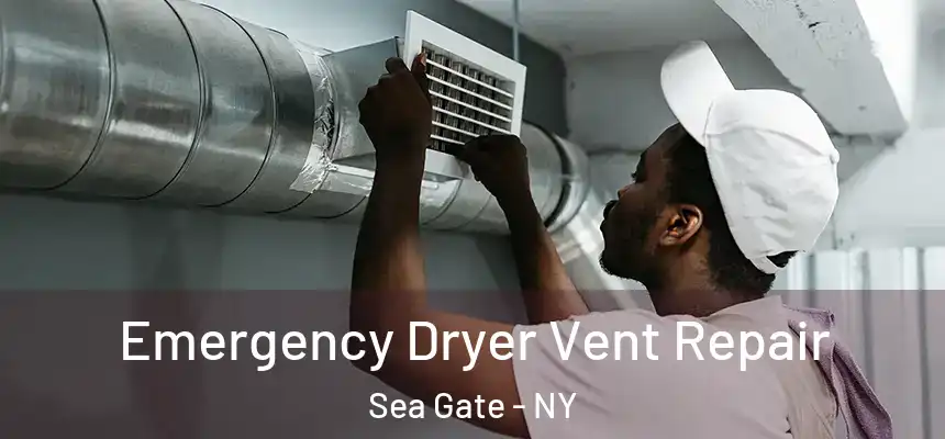 Emergency Dryer Vent Repair Sea Gate - NY