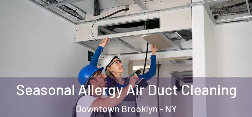 Seasonal Allergy Air Duct Cleaning Downtown Brooklyn - NY