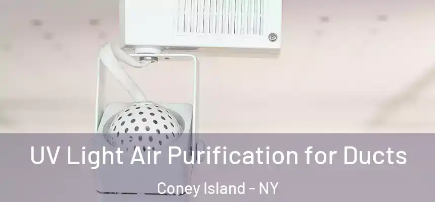 UV Light Air Purification for Ducts Coney Island - NY