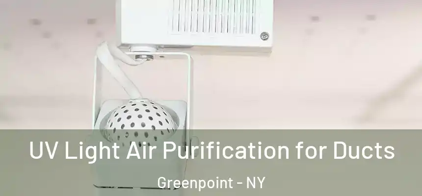  UV Light Air Purification for Ducts Greenpoint - NY